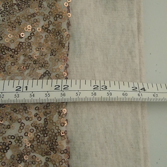 MAURICES COPPER SEQUIN GLAM TEE SHIRT - Picture 4 of 5